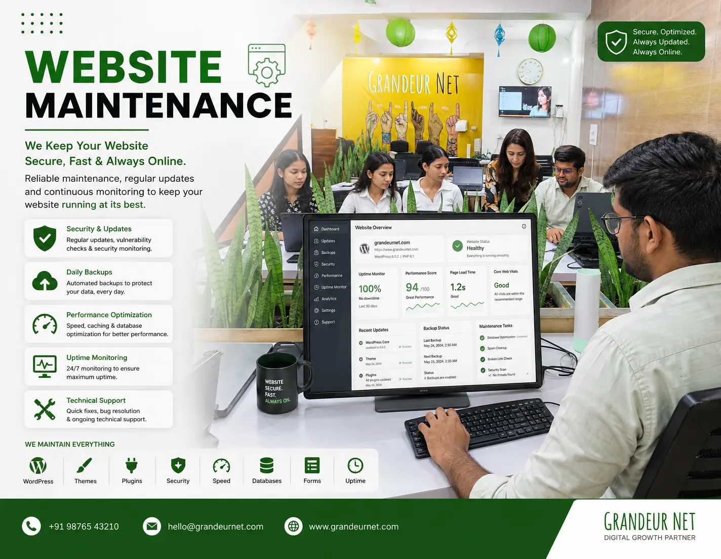 Website Maintenance